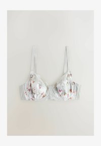 Unselected, pink cream green floral