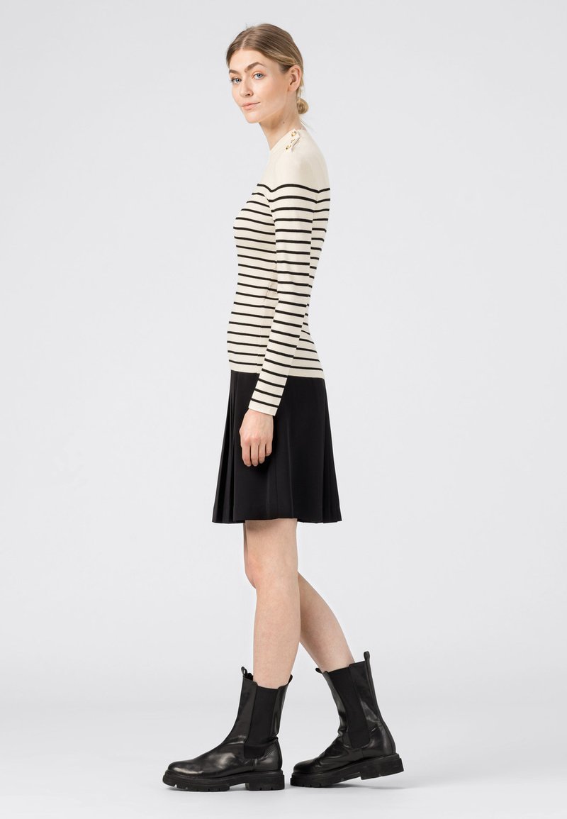 Damen Strickjacken | HALLHUBER Strickpullover schwarz - ES41627 Damen Strickjacken | HALLHUBER Strickpullover schwarz - ES41627