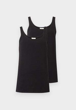 ONLY Carmakoma, Tank CARTIME 2-pack Tank - Topp - black