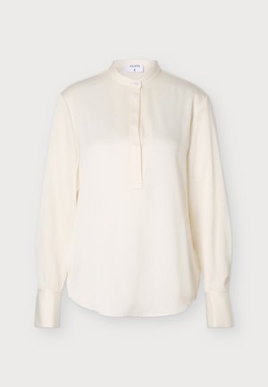 Filippa K, HALF PLACKET STAND COLLAR - Блуза - off-white