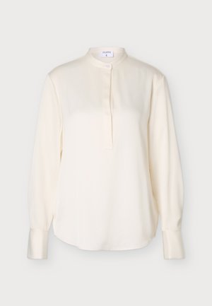 Filippa K, HALF PLACKET STAND COLLAR - Блуза - off-white