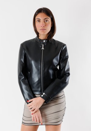 Giacca in similpelle - nero