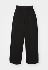 SOLID COLOSSUS UNISEX - Blugi loose fit - black