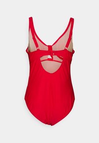 Pour Moi UNDERWIRED BOW FRONT CONTROL SWIMSUIT - Fato de banho - red