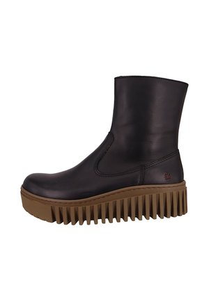 BRIGHTON  - Botines con plataforma - black bronze