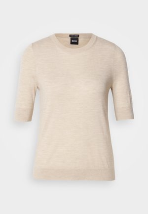 BOSS FARBELLA - T-shirt basique - light beige