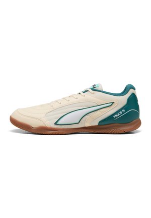 Indoor-Fußballschuhe - almond white emerald mint