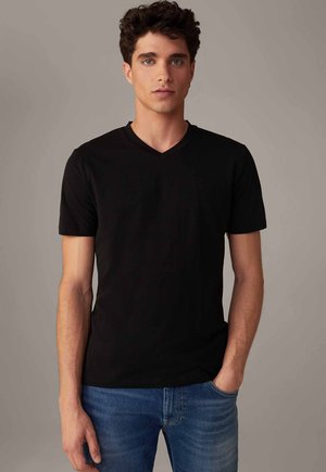 2ER PACK STRETCH   - Unterhemd/-shirt - black