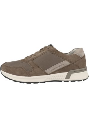 Sneakers laag - light brown panna