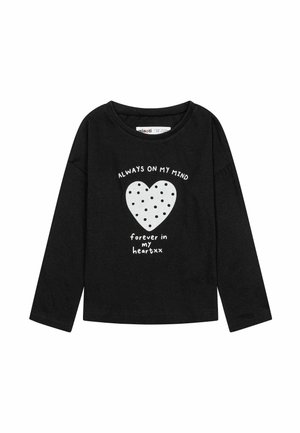 LONG SLEEVE WITH PRINT - Långärmad tröja - black