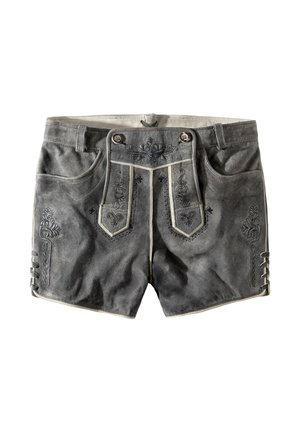 Stockerpoint, TRACHTENLEDERHOSE NELLY - Shorts - granit gespeckt