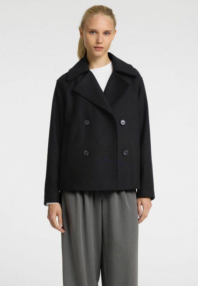 Selected Femme ZWEIREIHIGER - Blazer - black