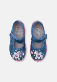 Superfit BONNY - Tøfler - blau/pink