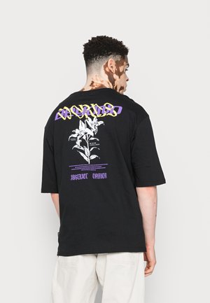 GRAPHIC T-SHIRT BEYOND UNISEX - Print T-shirt - black
