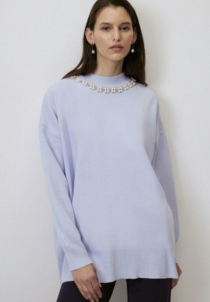 Touché Privé, SWEATER - Sweatshirt - lightcyan