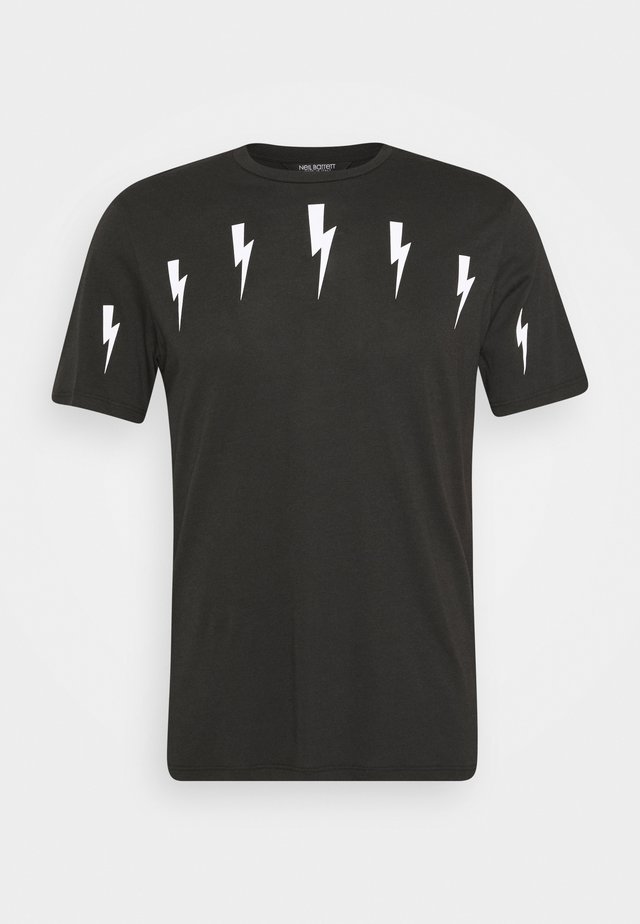 HALO BOLTS - Print T-shirt - black/white