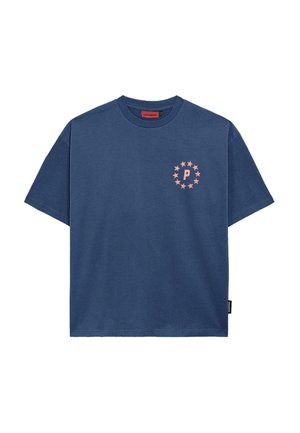 PROHIBITED TEE - Print T-shirt - blue