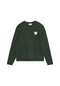 WW TAY CRE LOGO PULLOVER  - Striktrøje - nature green