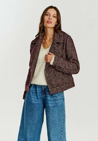 NAOKO Mezisezónní bunda  - bordeaux