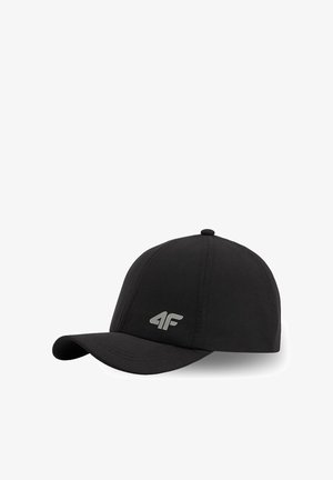 4F, 4F CZAPKA Z DASZKIEM SNAPBACK DZIECIĘCA UNISEX - Pet - deep black