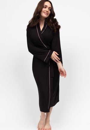 LOUNGEWEAR BONNIE LONG  - Accappatoio - schwarz