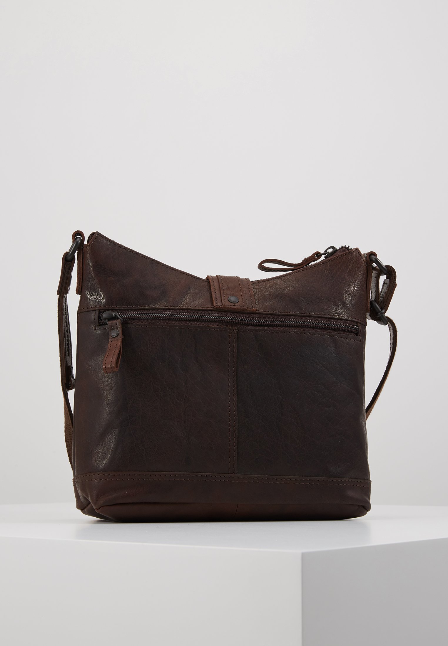 Spikes & Sparrow Skulderveske dark brown Zalando.no Spikes & Sparrow Skulderveske dark brown Zalando.no