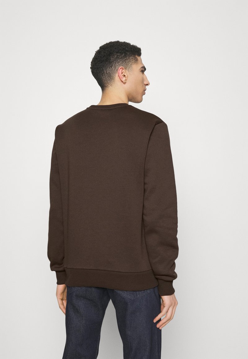 CLOSURE London DRIPPING CREWNECK - Sweatshirt - dark brown - Zalando.de