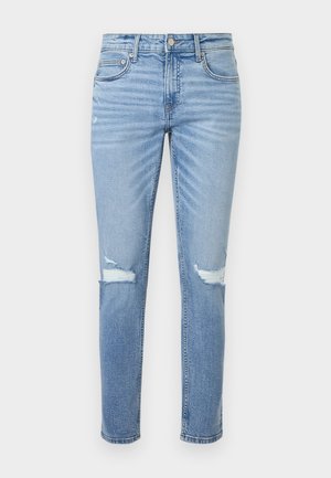 Only & Sons, ONSWARP DESTROY - Jeans Straight Leg - medium blue denim