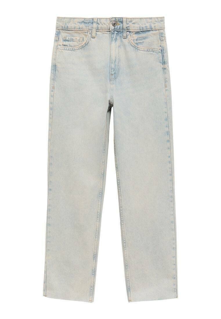 Mango Straight leg jeans lichtblauw Mango Straight leg jeans lichtblauw