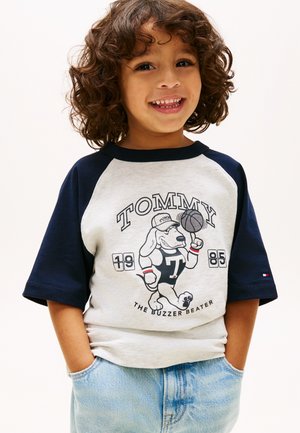 T-shirt con stampa - light grey heather