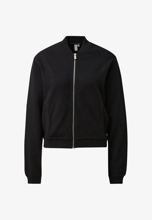 QS, SWEATSHIRT - Sweat zippé - schwarz