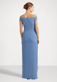 Lauren Ralph Lauren CREPE OFF THE SHOULDER GOWN - Iltapuku - pale azure