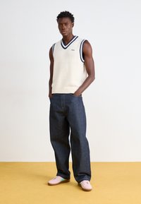 Obey Clothing ALDEN VEST - Pulóver - unbleached