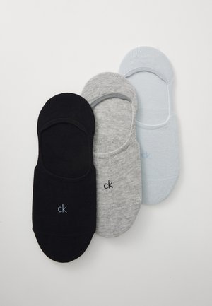 WOMEN FOOTIE 3 PACK - Stopalice - light blue
