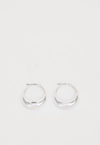 PUFFY HOOP - Øredobber - silver-coloured