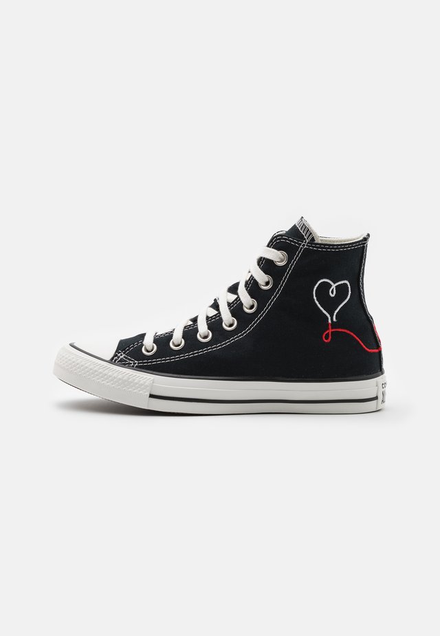 CHUCK TAYLOR ALL STAR UNISEX - Sneaker high - black/vintage white/egret