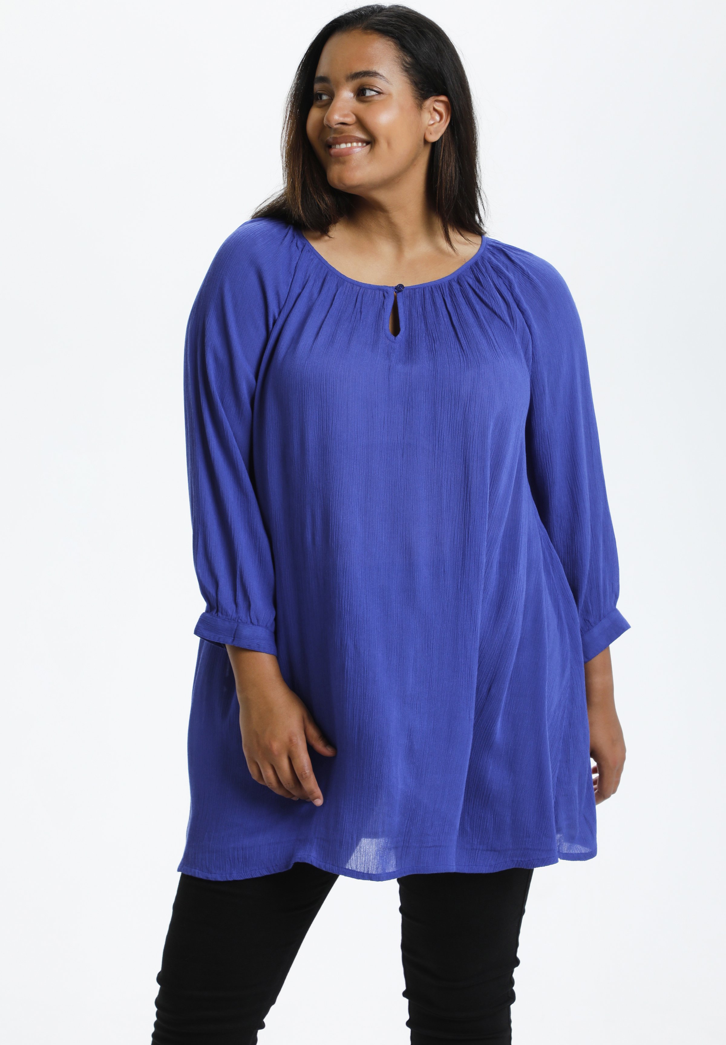 Kaffe Curve KCAMI - Blouse - royal blue 