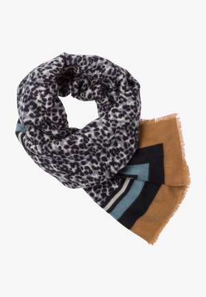 MIT ANIMALPRINT - Scarf - beigegrey