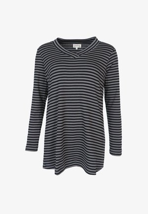 Deerberg MELLANA - Long sleeved top - black
