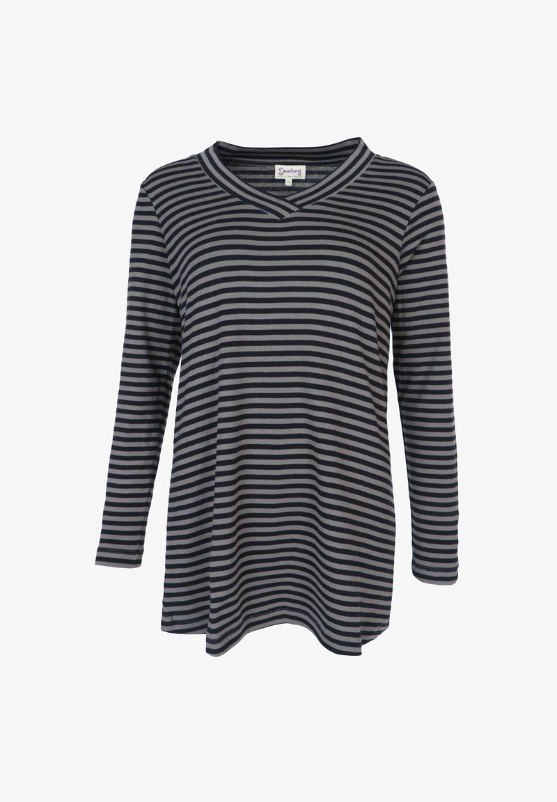 Deerberg MELLANA - Langarmshirt - black