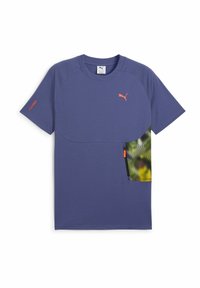 HOOPS TECH GRAPHIC - T-shirt de sport - blue crystal