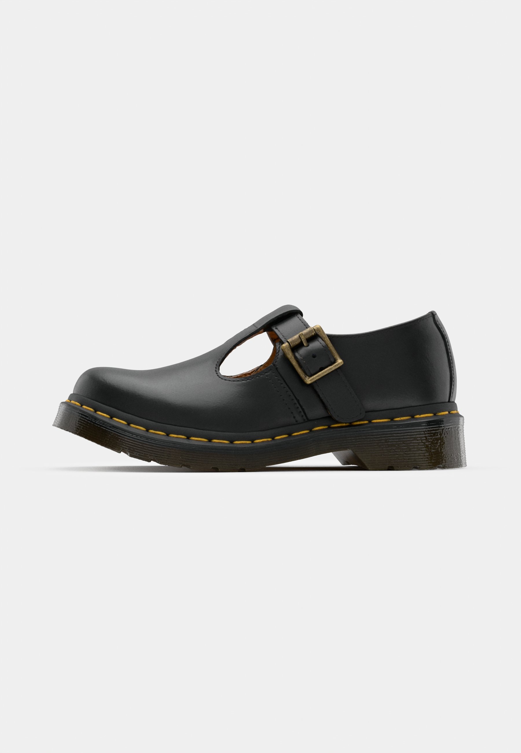 Dr. Martens POLLEY - Półbuty wsuwane/czarny - Zalando.pl