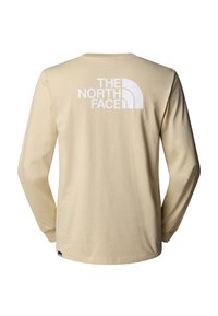 The North Face EASY TEE - Camiseta estampada - gravel