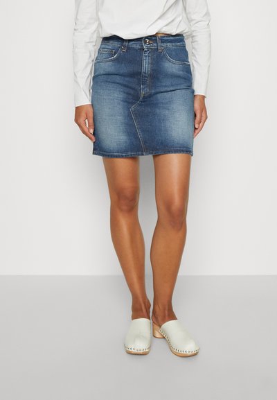 Dondup GONNA - Τζιν φούστα - blue