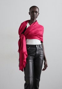 MOSCHINO LOGO SCARF - Šalikas - pink