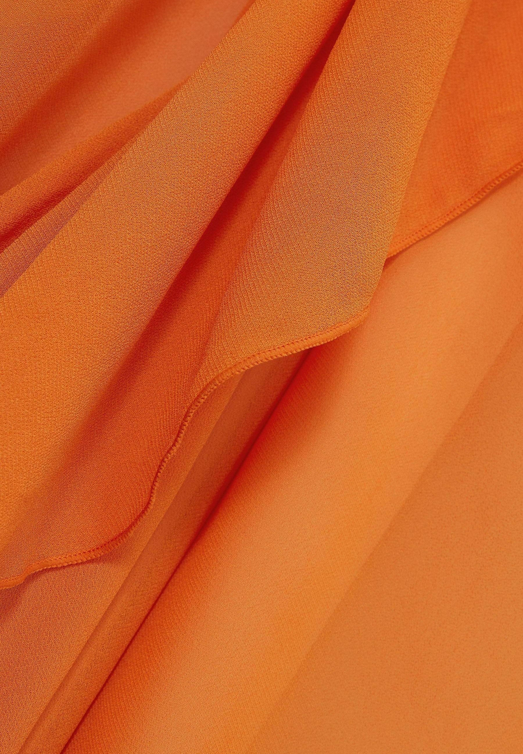 【海外限定】REISSワンピース☆Eden Ruffle Maxi Dress, Orange Reiss Eden Ruffle Maxi Dress, Orange