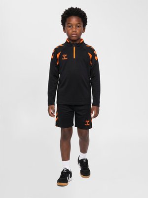 Hummel, HMLCORE 2.0 - Træningsbukser - black orange tiger