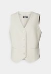 BUTTON WELT POCKET VEST - Veste - pebble