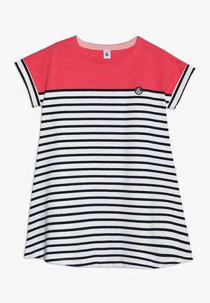 DRESS - Jerseykleid - groseiller/marshmallow