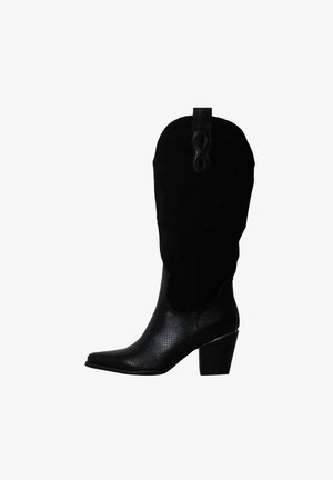 6th Sense, BOTTES À TALON SIXTH SENS - Cowboy- / bikerstøvler - noir